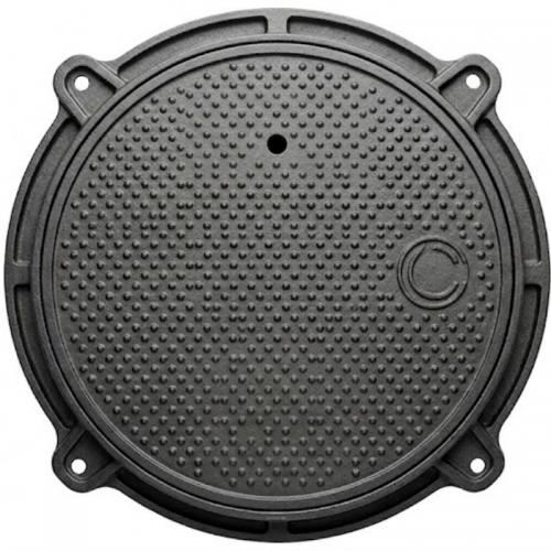 EN124 D400 Heavy Duty Ductile Iron Round Manhole Cover with Frame