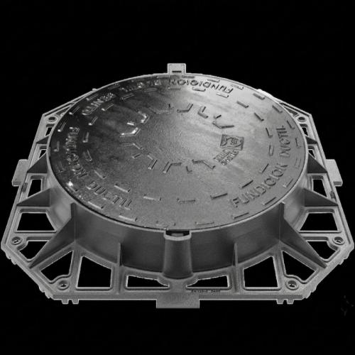 Heavy Duty D400 Ductile Iron Round Manhole Cover and Frame