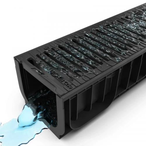 Ductile Iron Integrated Kerb Drain Channel