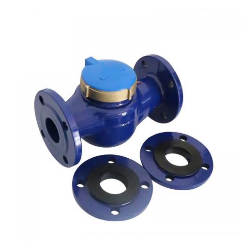 Precision Machined Ductile Iron Water Meter Shell and Body with Epoxy Coating